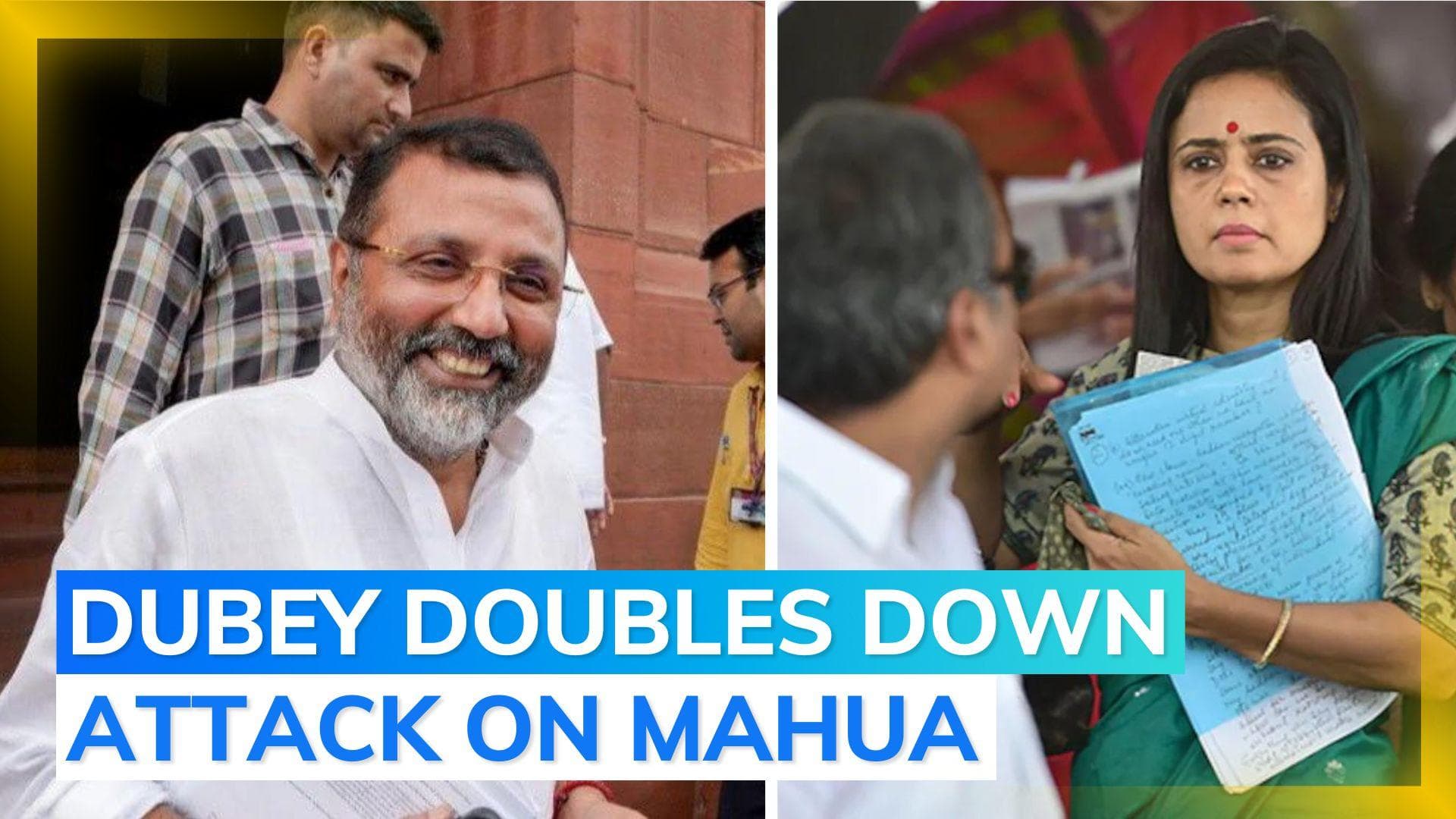 Mahua chor hai ki nahi? : Nishikant Dubey targets TMC MP after Ethics panel meet