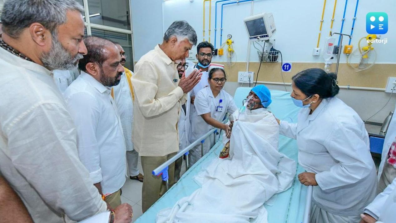 Tirupati stampede: Andhra Pradesh CM visits injured in hospital