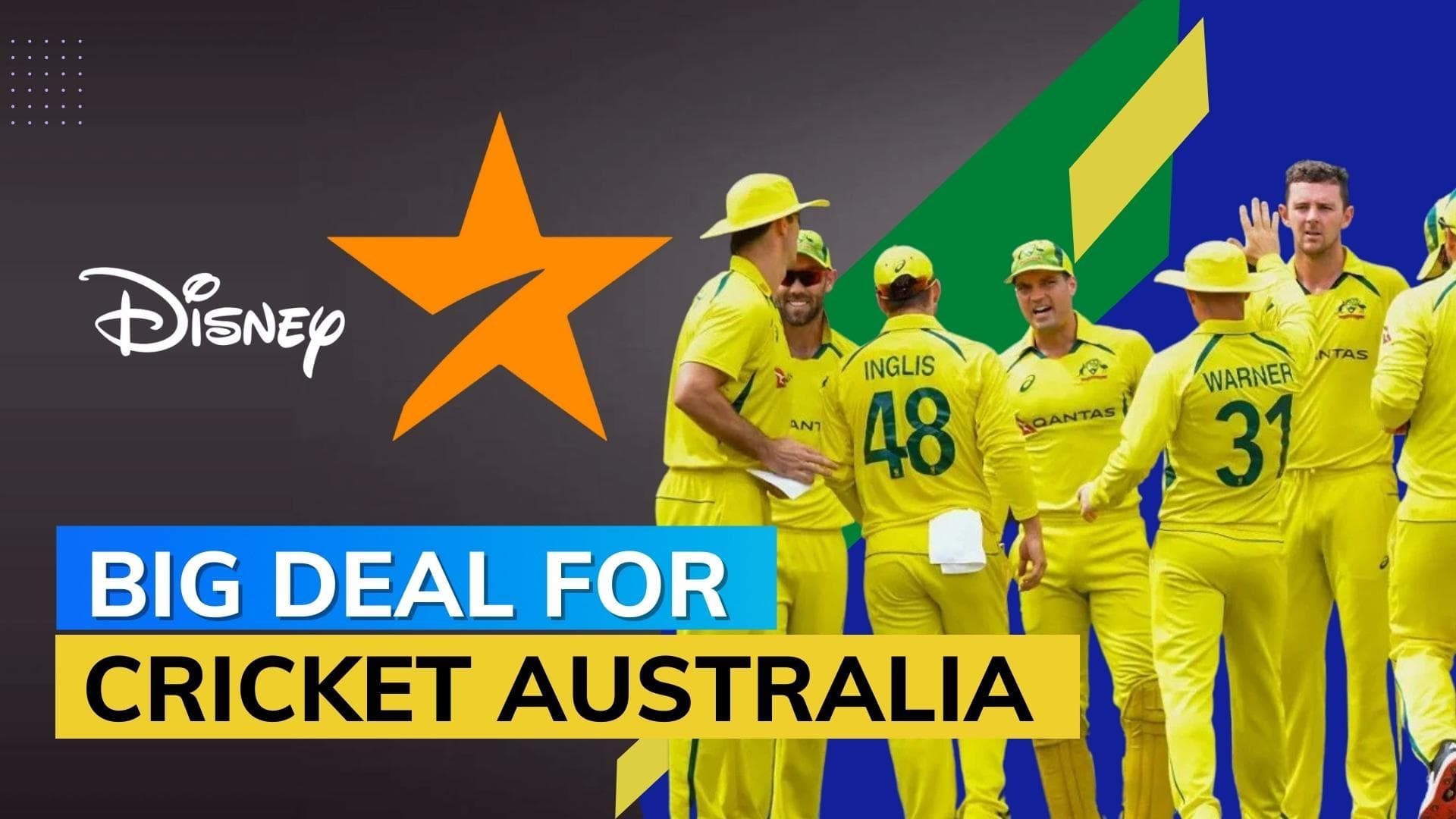 Disney Star bags Cricket Australia's television rights in India