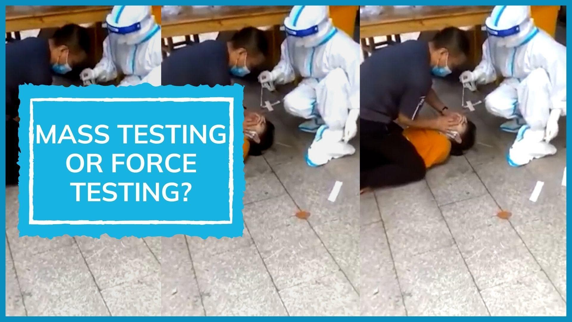 Viral video of Chinese woman being force tested for Covid surfaces, leaves netizens fuming 