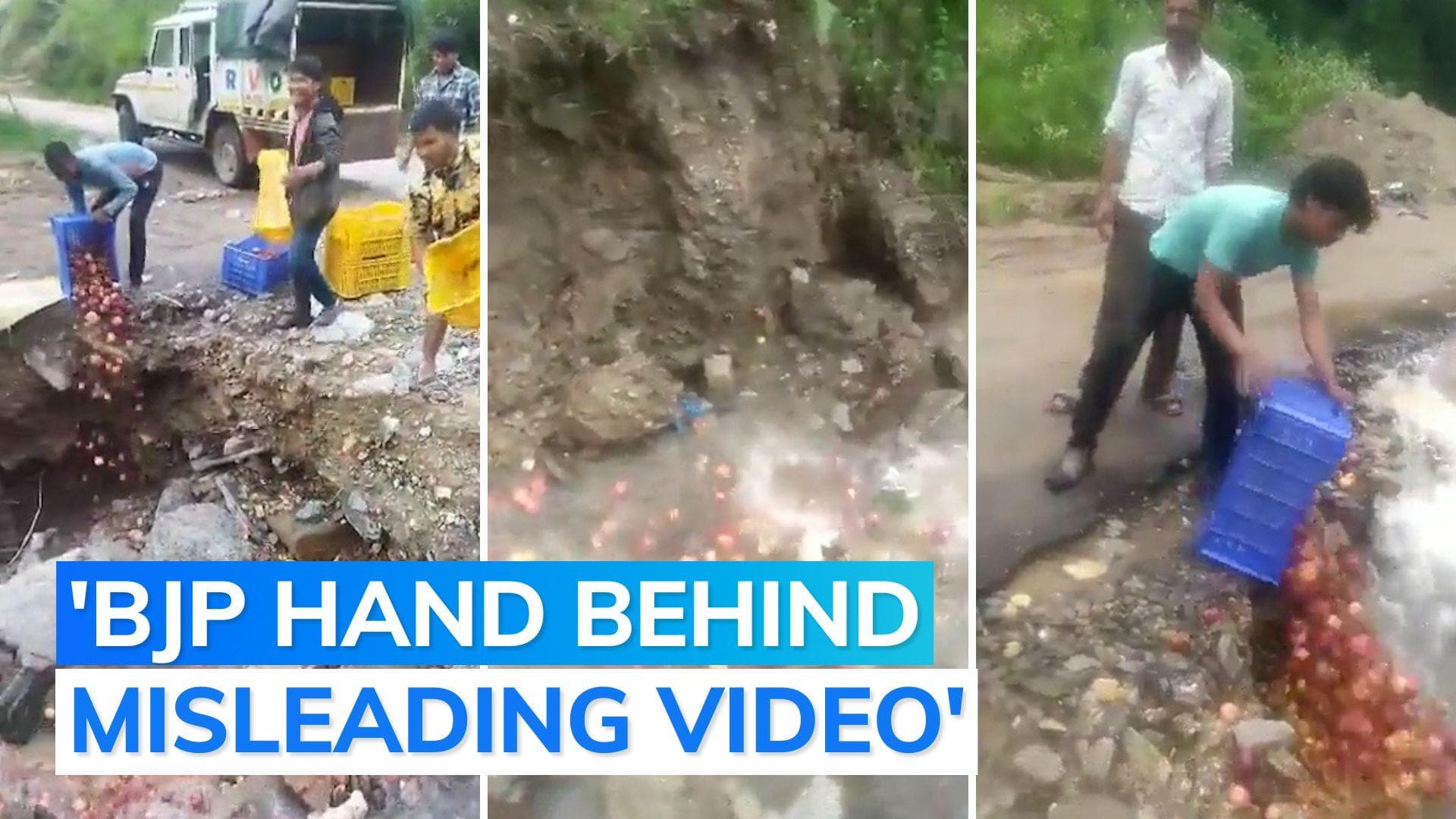 Himachal: probe ordered after video of apple growers dumping produce in stream goes viral