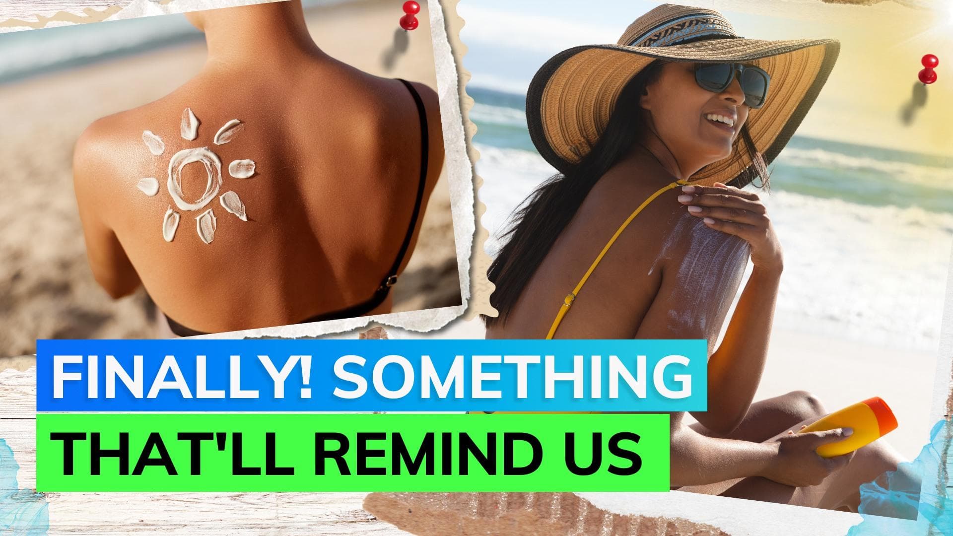 UV Stickers: These patches will help you remind to re-apply sunscreen