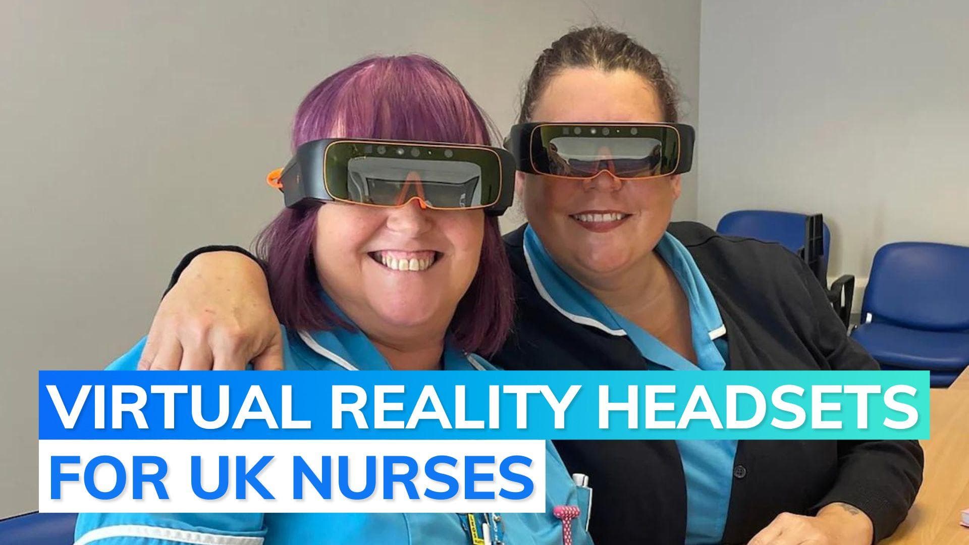 UK’s National Health Service to begin trial of smart goggles for nurses on home visits 