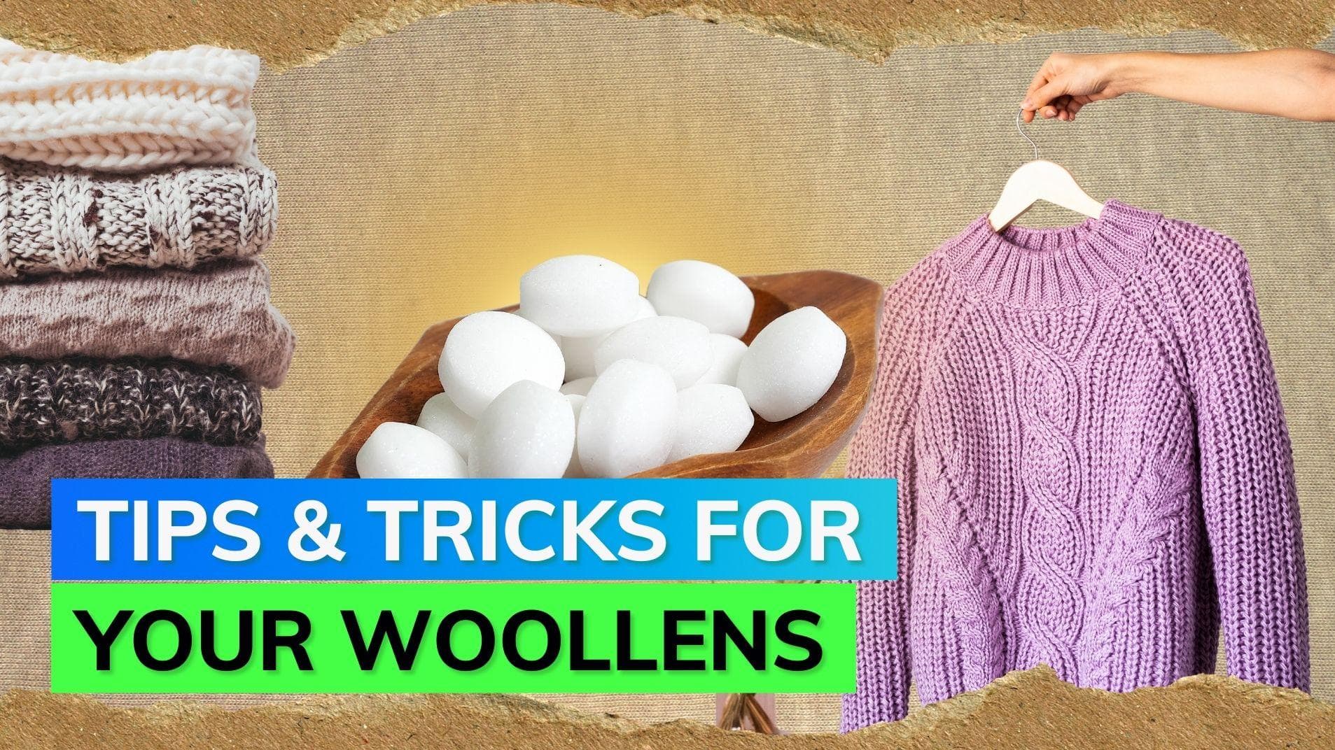 Ready to take out those cozy woollens? Here's the guide to keep them safe for longer