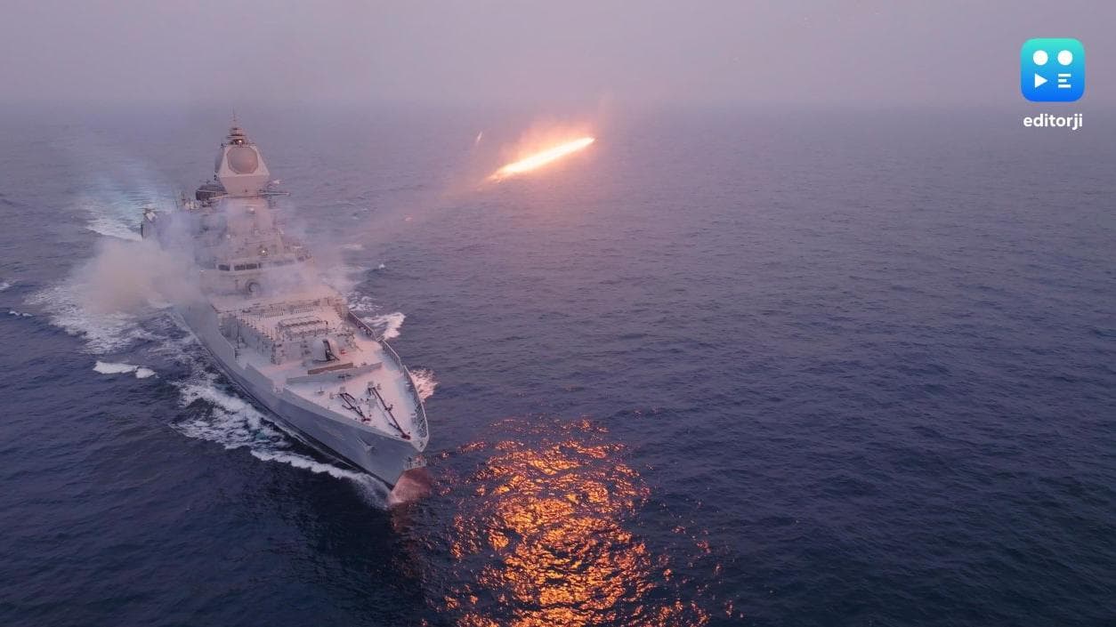 India commissions INS Surat, Nilgiri, Vaghsheer to strengthen naval power