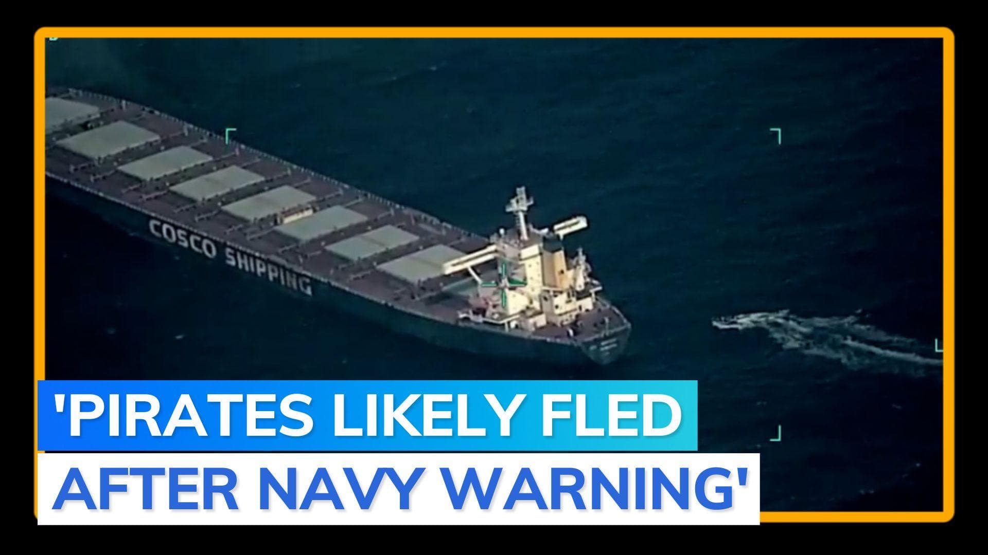 Hijackers abandoned cargo ship, all crew members safe: Indian Navy