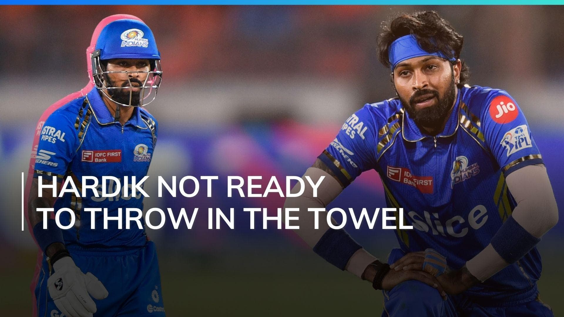 'We'll keep fighting, we'll keep going' - MI captain Hardik Pandya