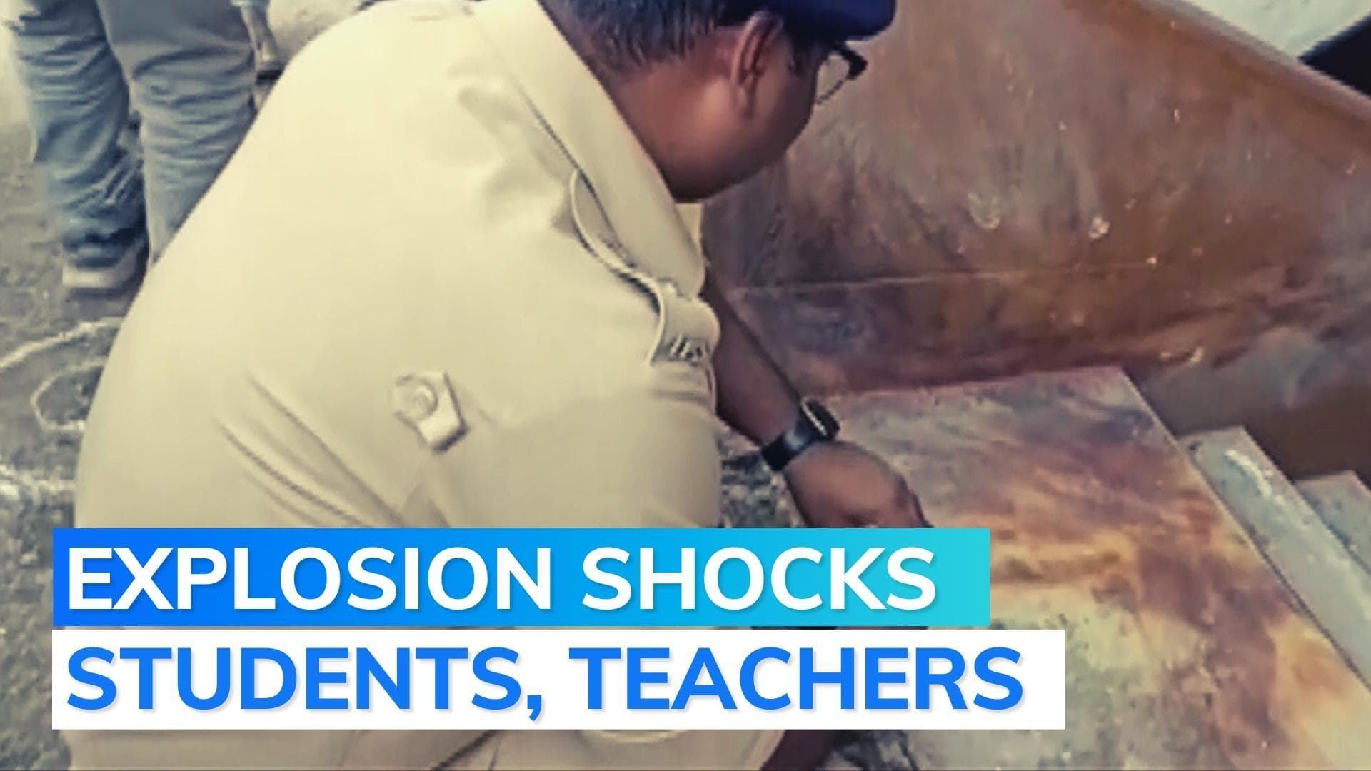 Crude bomb explodes on school roof in Bengal; students panic