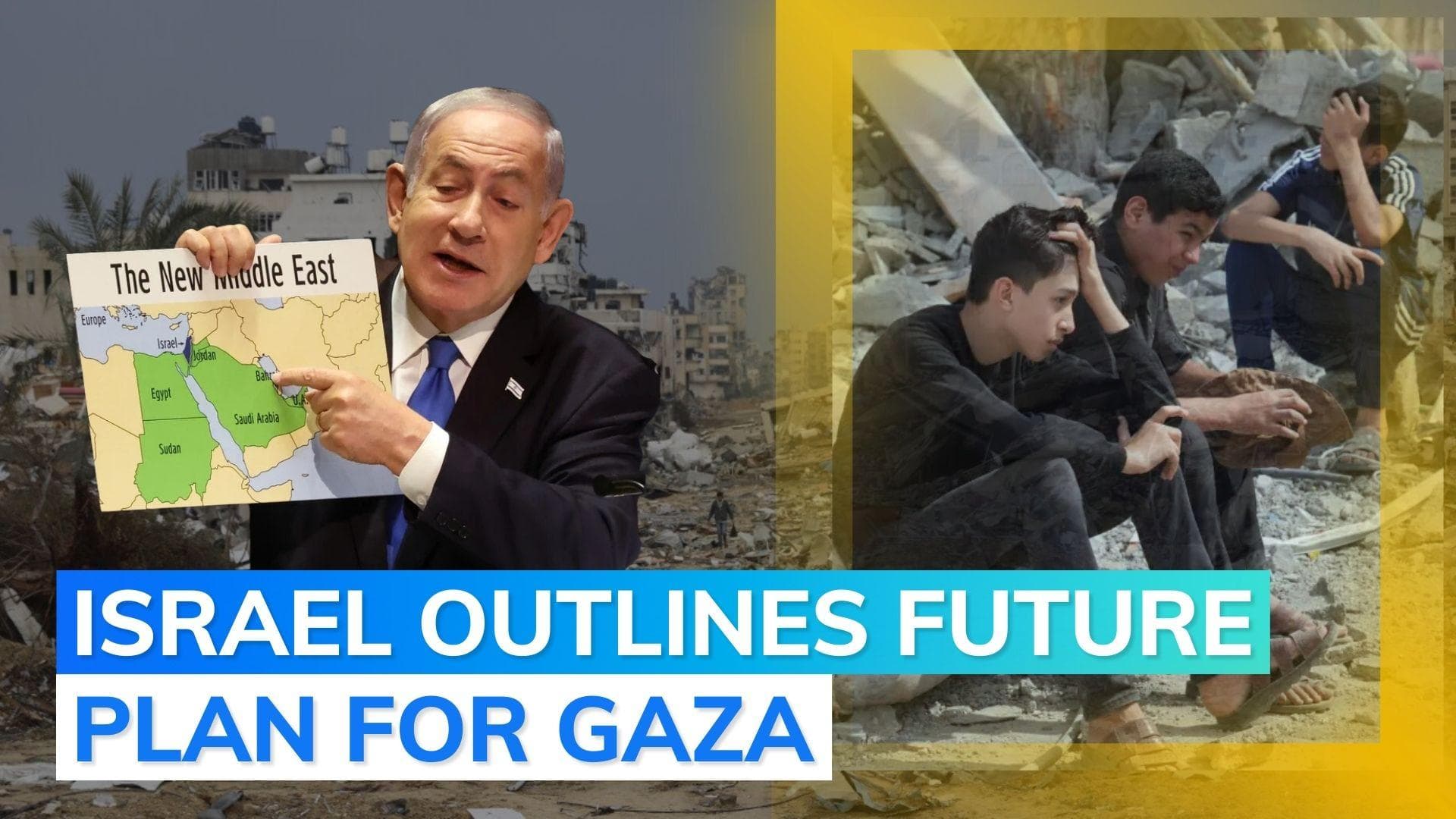 Netanyahu says Israel doesn't plan to occupy Gaza permanently