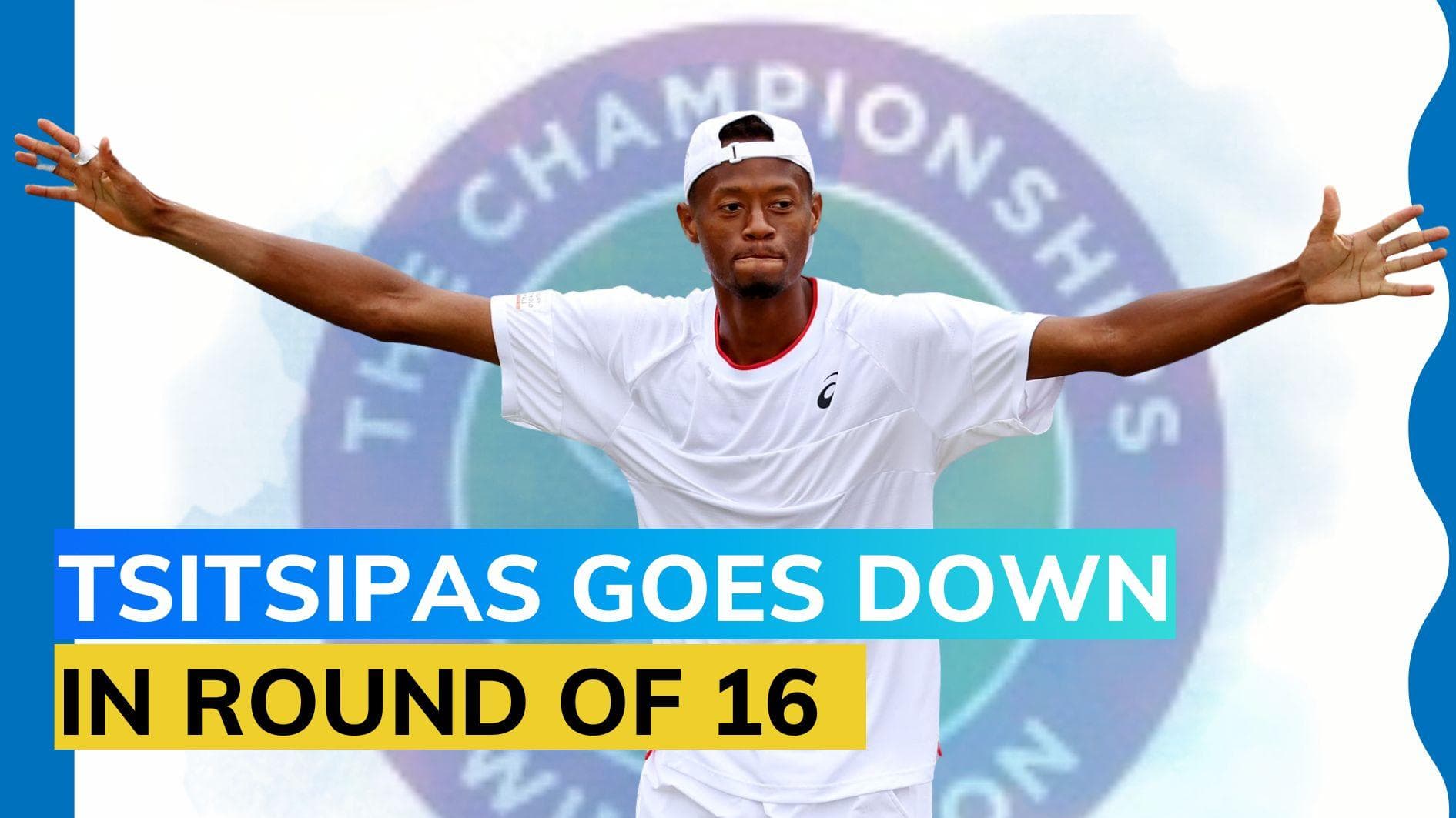 Wimbledon 2023: American Chris Eubanks shocks Stefanos Tsitsipas to secure quarterfinals spot