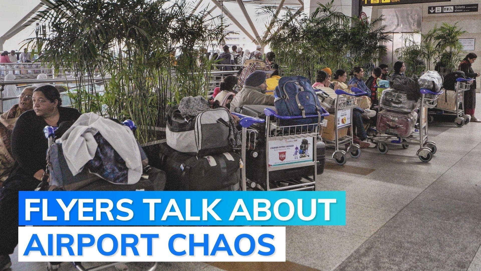 Watch: passengers seek better arrangements for hassle-free check-in at 'congested' Delhi airport