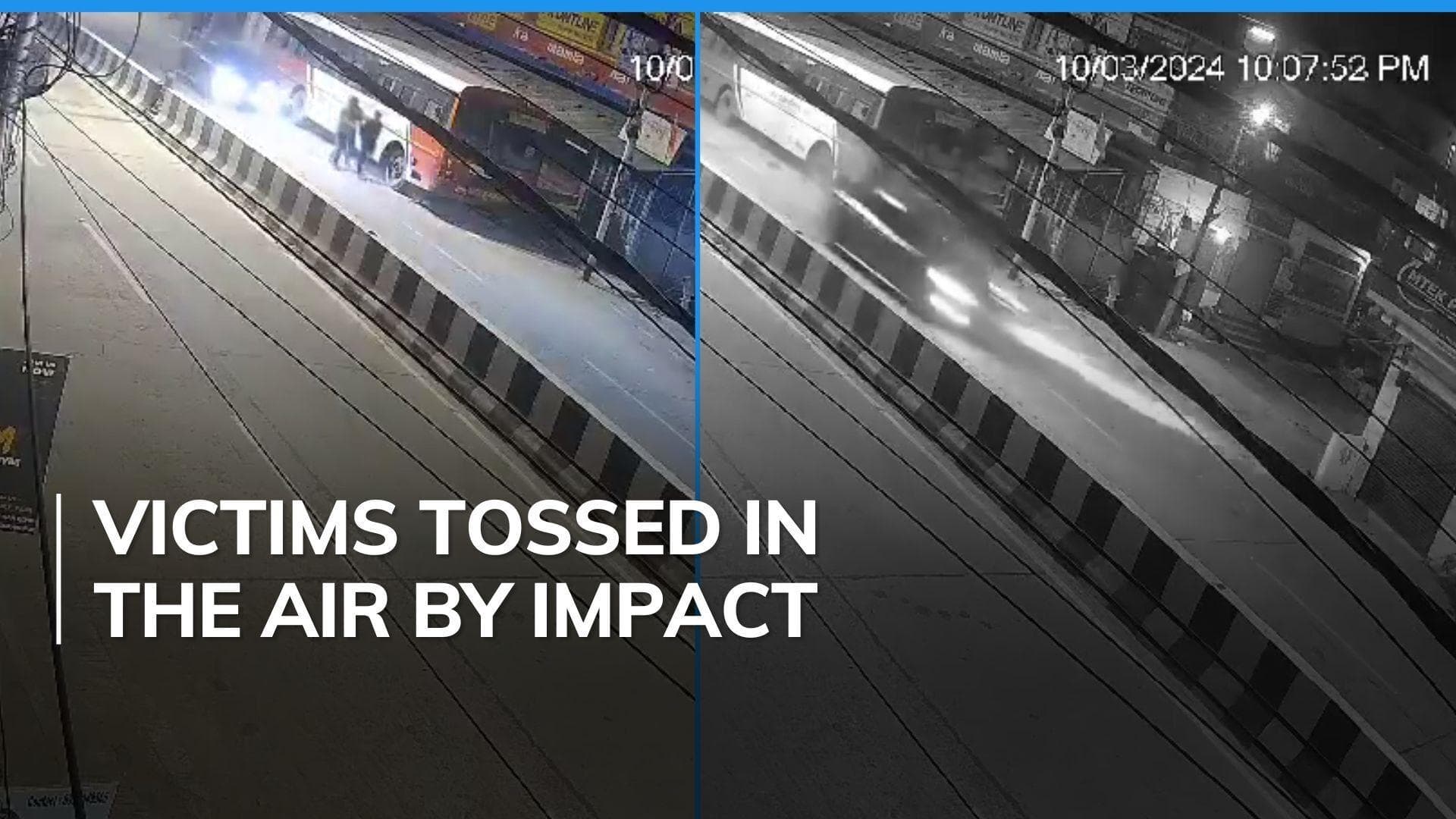 Speeding car kills 2, horrific CCTV footage emerges | Watch