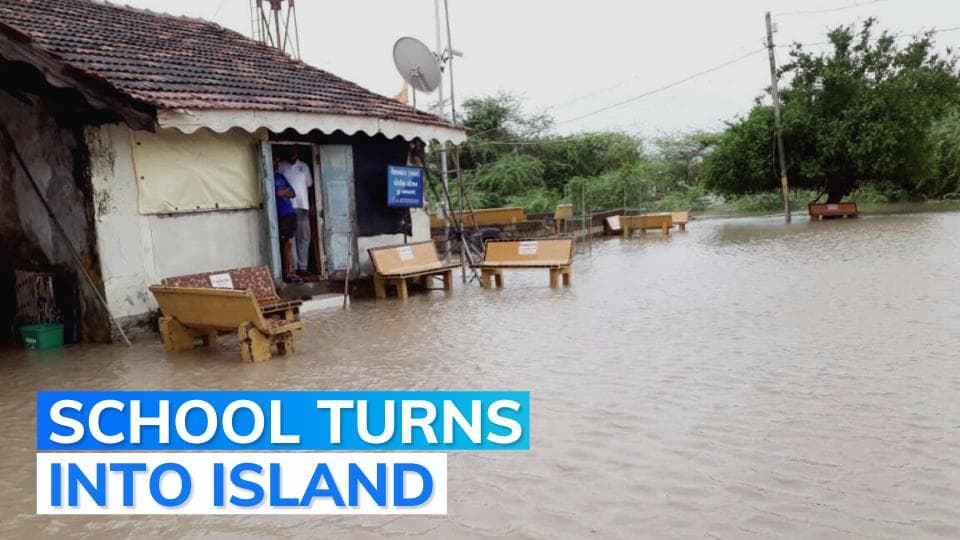Karnataka: 150 students stuck in school as rivulet in spate after downpour