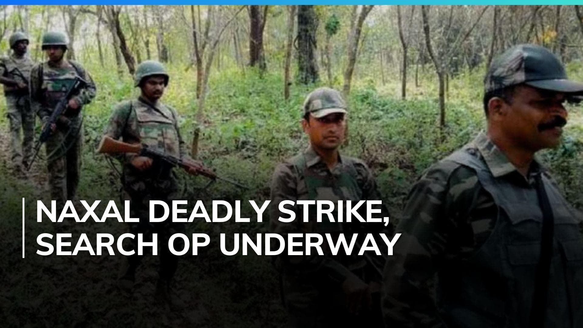 Chhattisgarh: maoists blow up truck, 2 paramilitary personnel killed