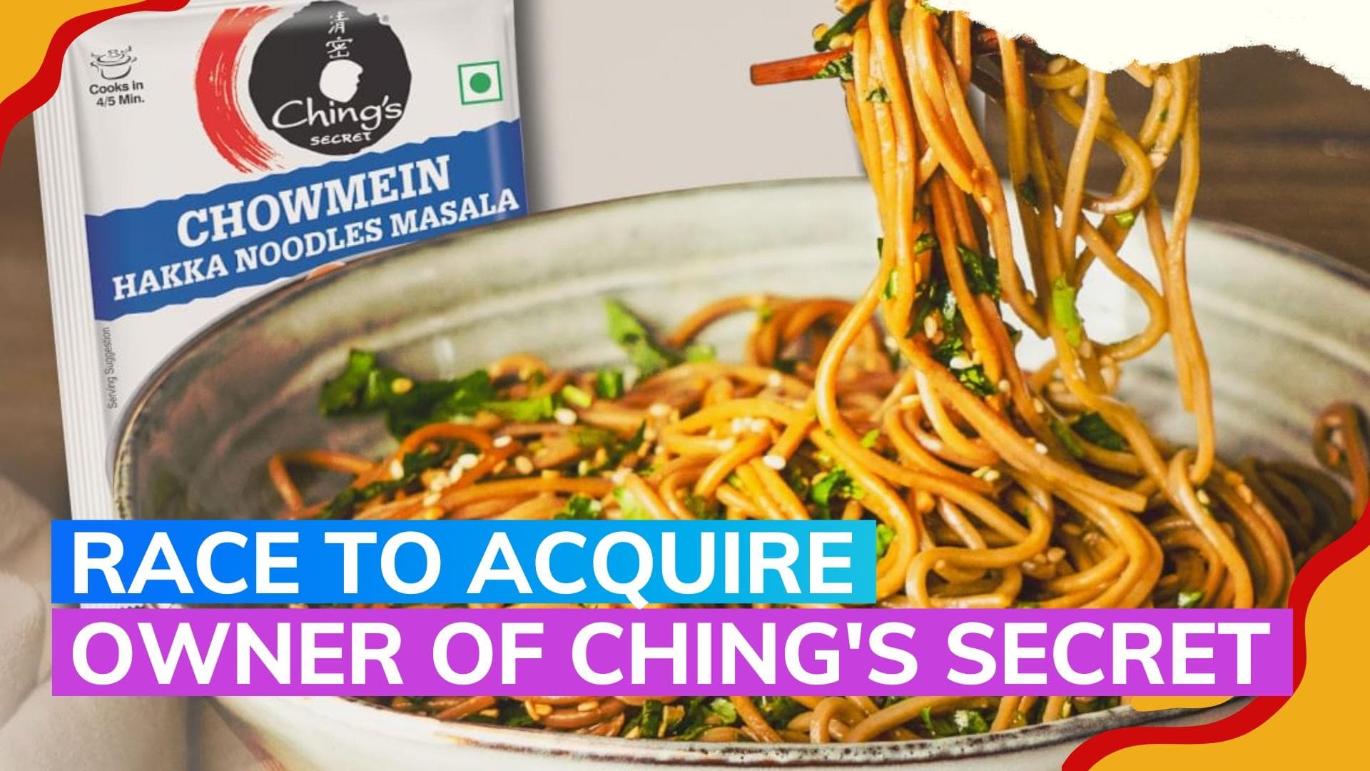 Indian and international FMCG firms are competing for Capital Foods, owner of Ching's Secret 