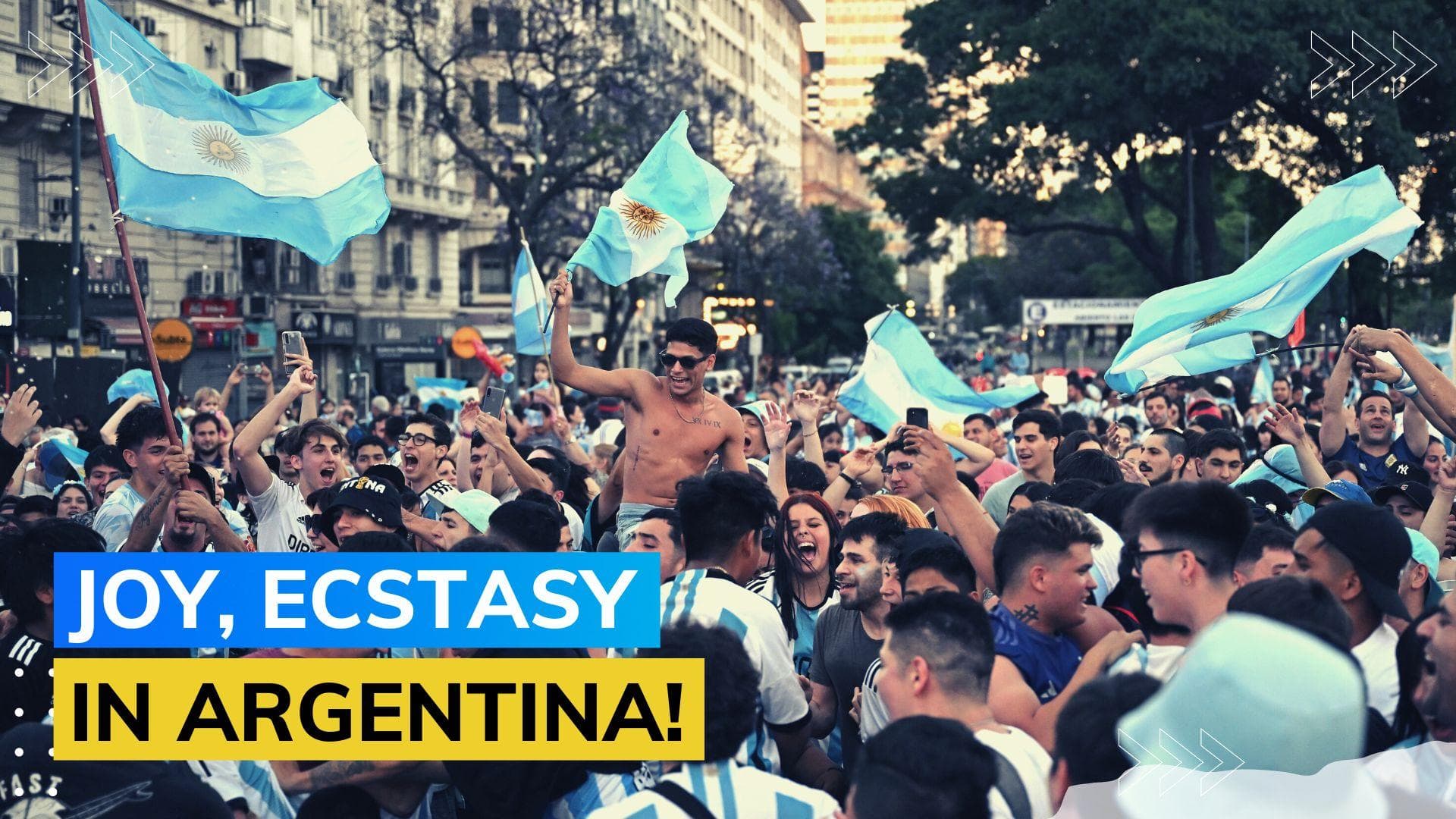 WATCH: Fans go crazy as Messi's Argentina storm into FIFA World Cup final