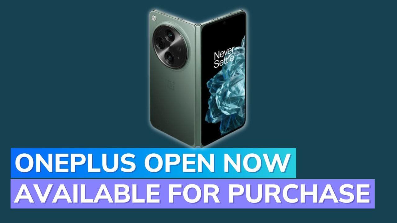 OnePlus Open goes on sale in India today: Check price, launch offers, where to buy