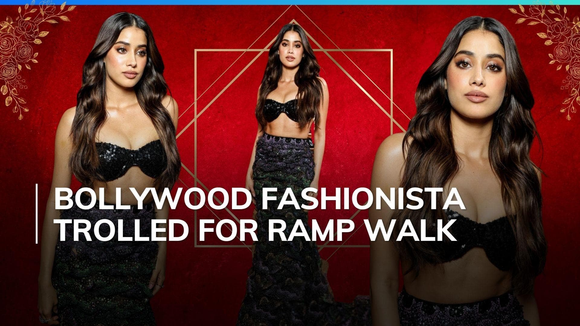 Janhvi Kapoor makes international runway debut at Paris Fashion Week; Netizens react to her walk  