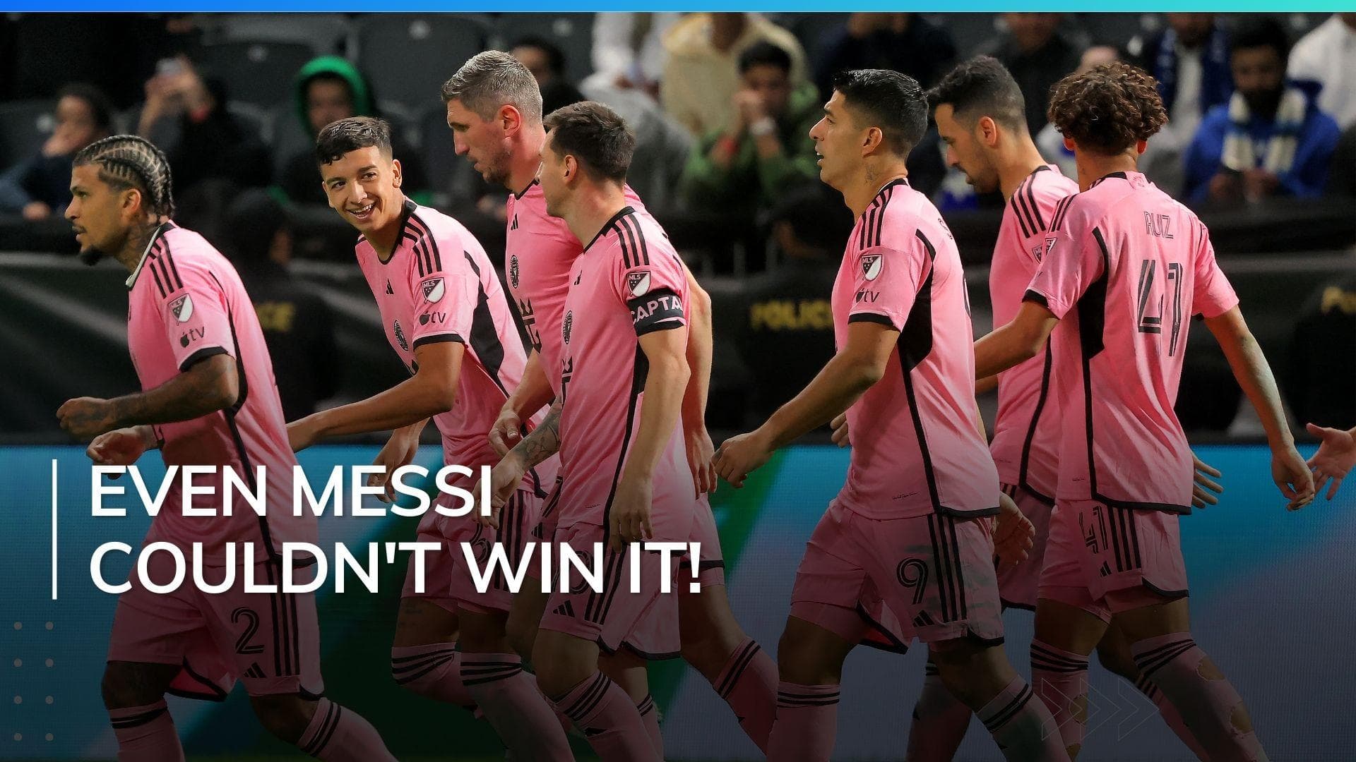 Lionel Messi and Inter Miami lose to Saudi Arabian team Al-Hilal