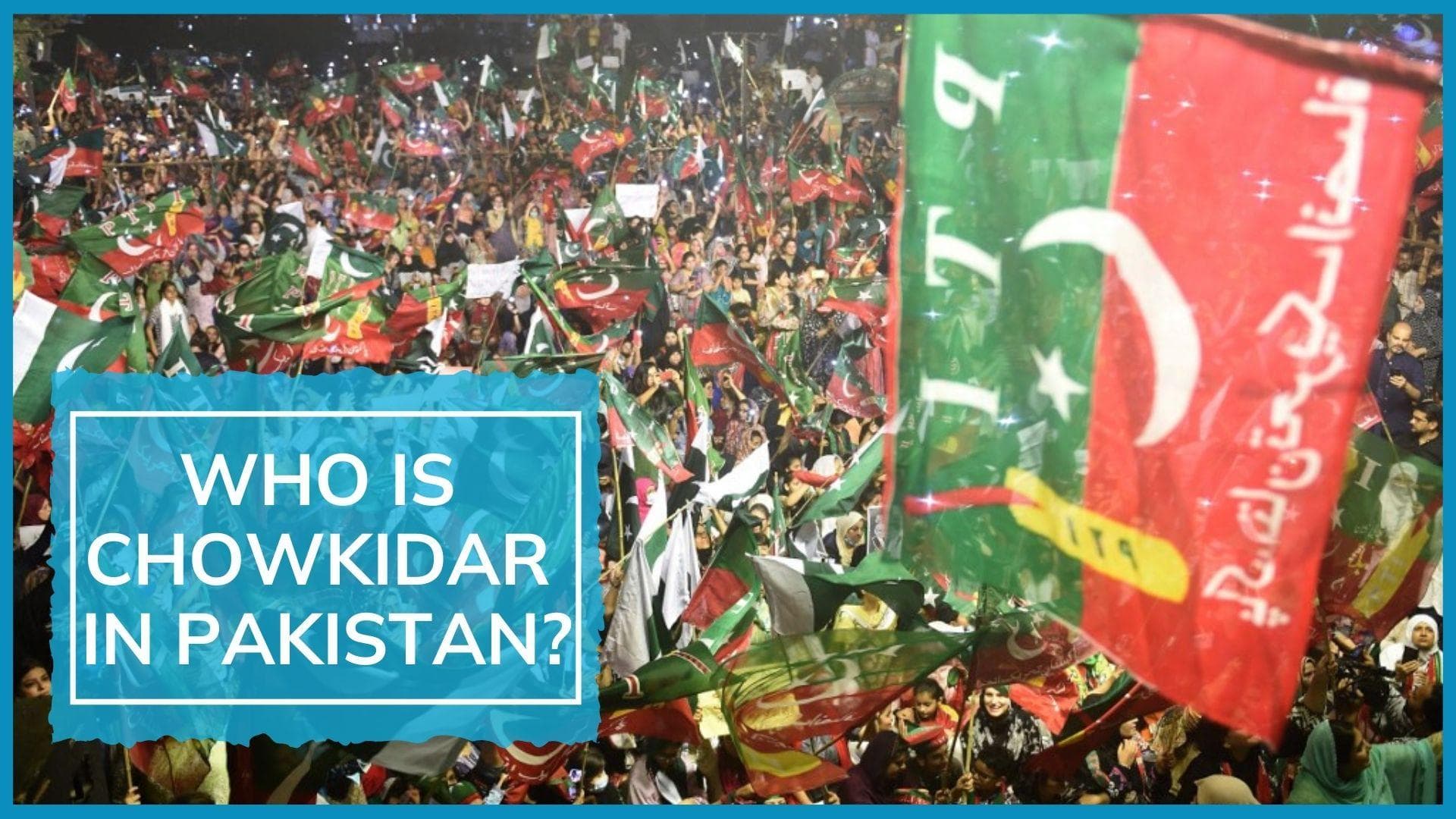 Why Imran cadre shouted 'Chowkidar chor hai' slogans?