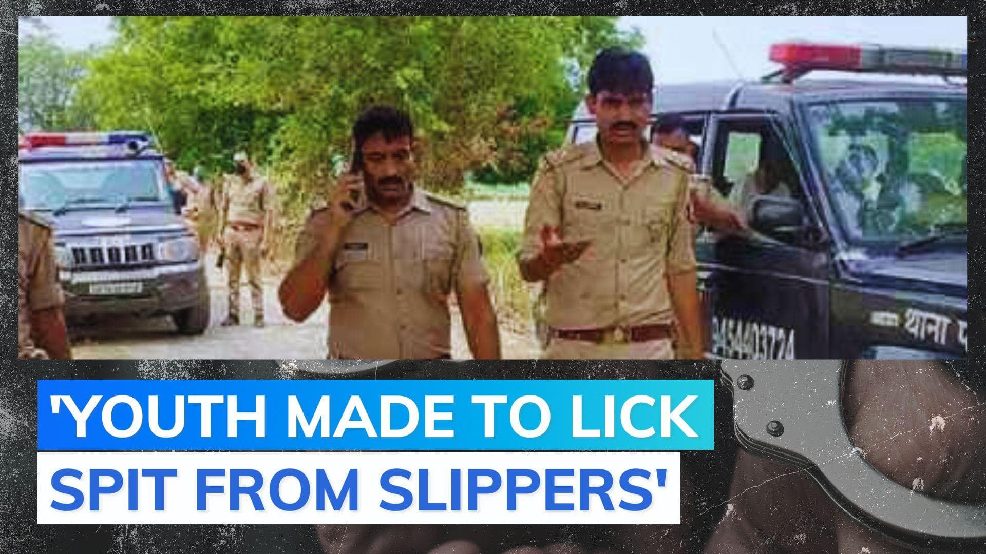 Cop, other men thrash student, urinate in his mouth one by one in UP