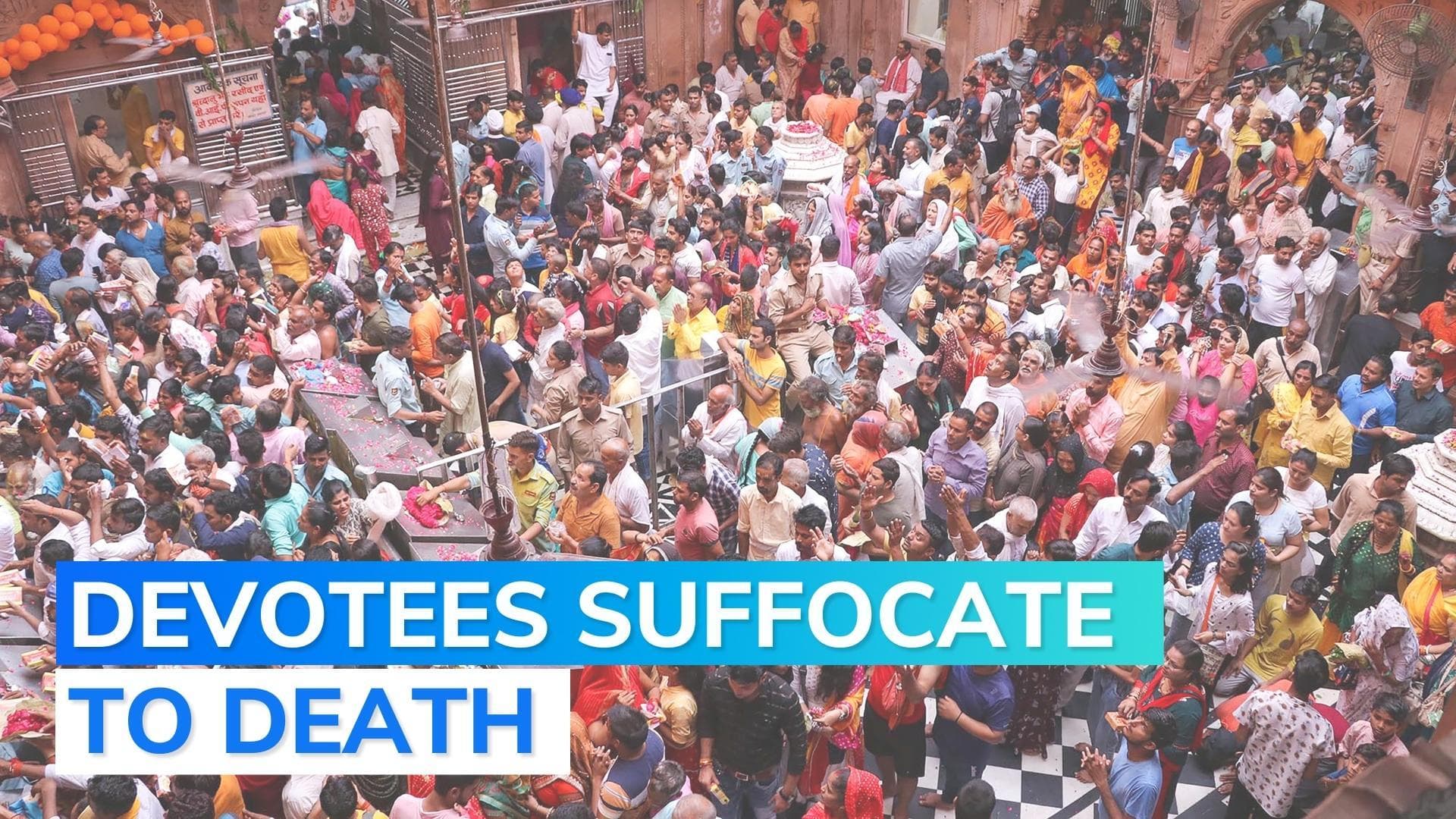 Two killed in stampede-like situation at Mathura temple during Janmashtami celebrations