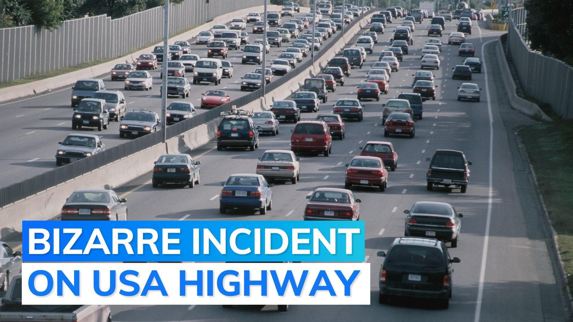 Naked woman shoots at cars on US highway, arrested