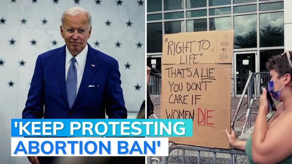 US President Joe Biden considering health emergency to promote abortion access