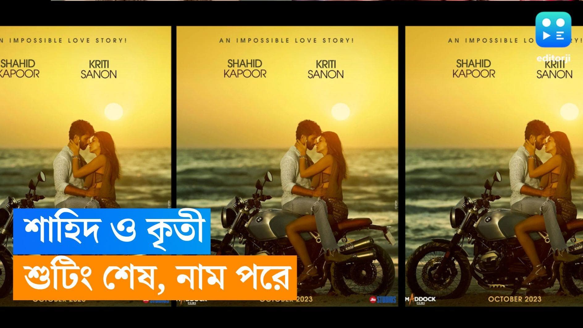 Shahid-Kriti:  ‘অ্যান ইমপসিবল লাভ স্টোরি’, শহিদ কৃতির 'ঘনিষ্ঠ' রসায়ন মন কেড়েছে দর্শকদের 