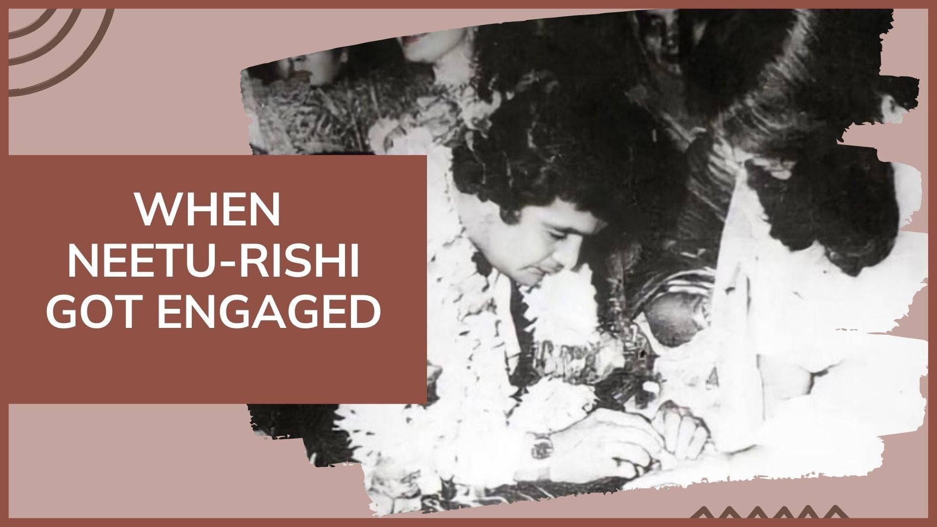 Neetu Kapoor shares a throwback picture of her engagement with Rishi Kapoor 