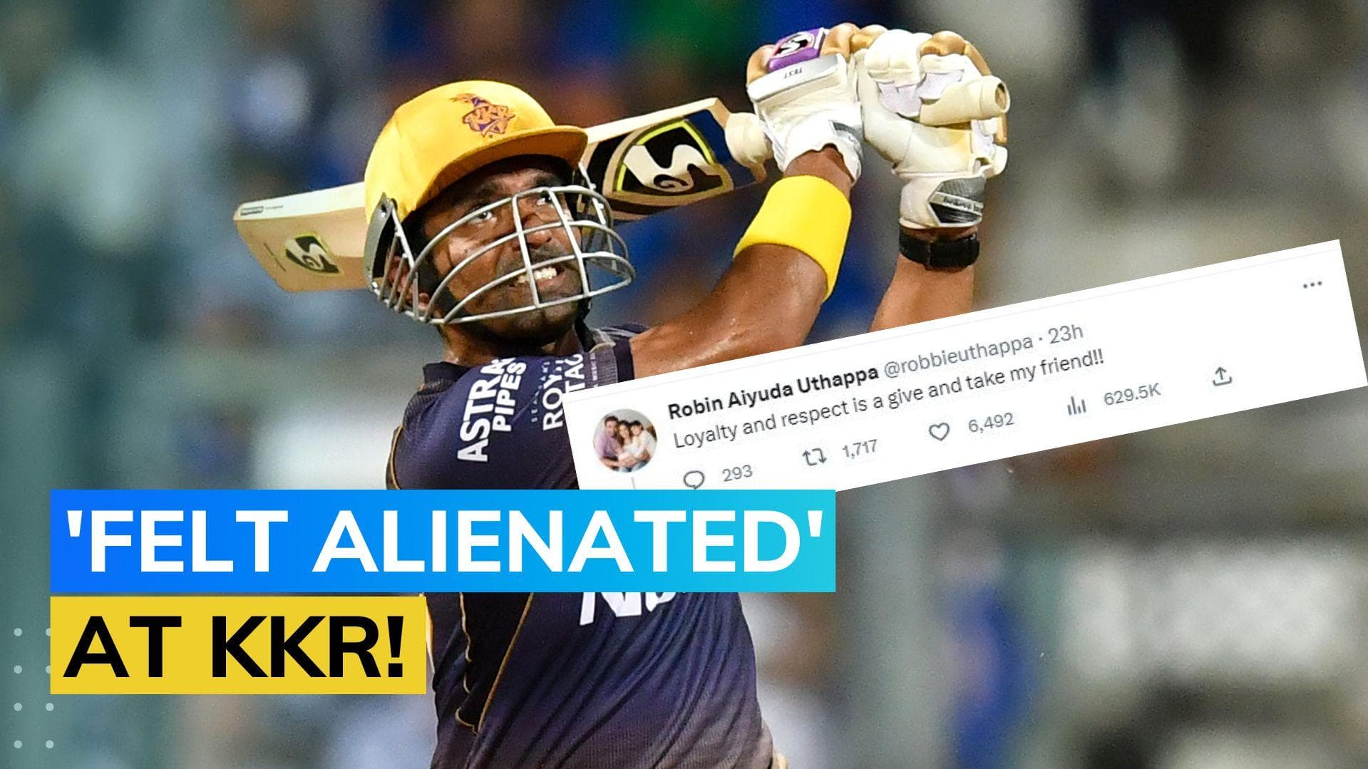 Robin Uthappa gives clarification after facing KKR fans' wrath