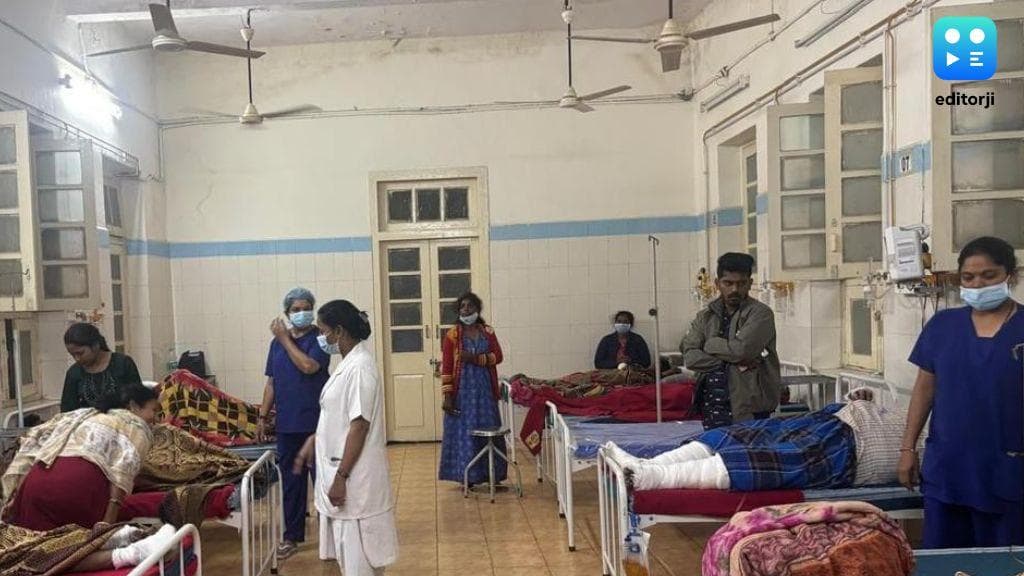 Minor Fire Incident at Victoria Hospital: 26 Patients Relocated