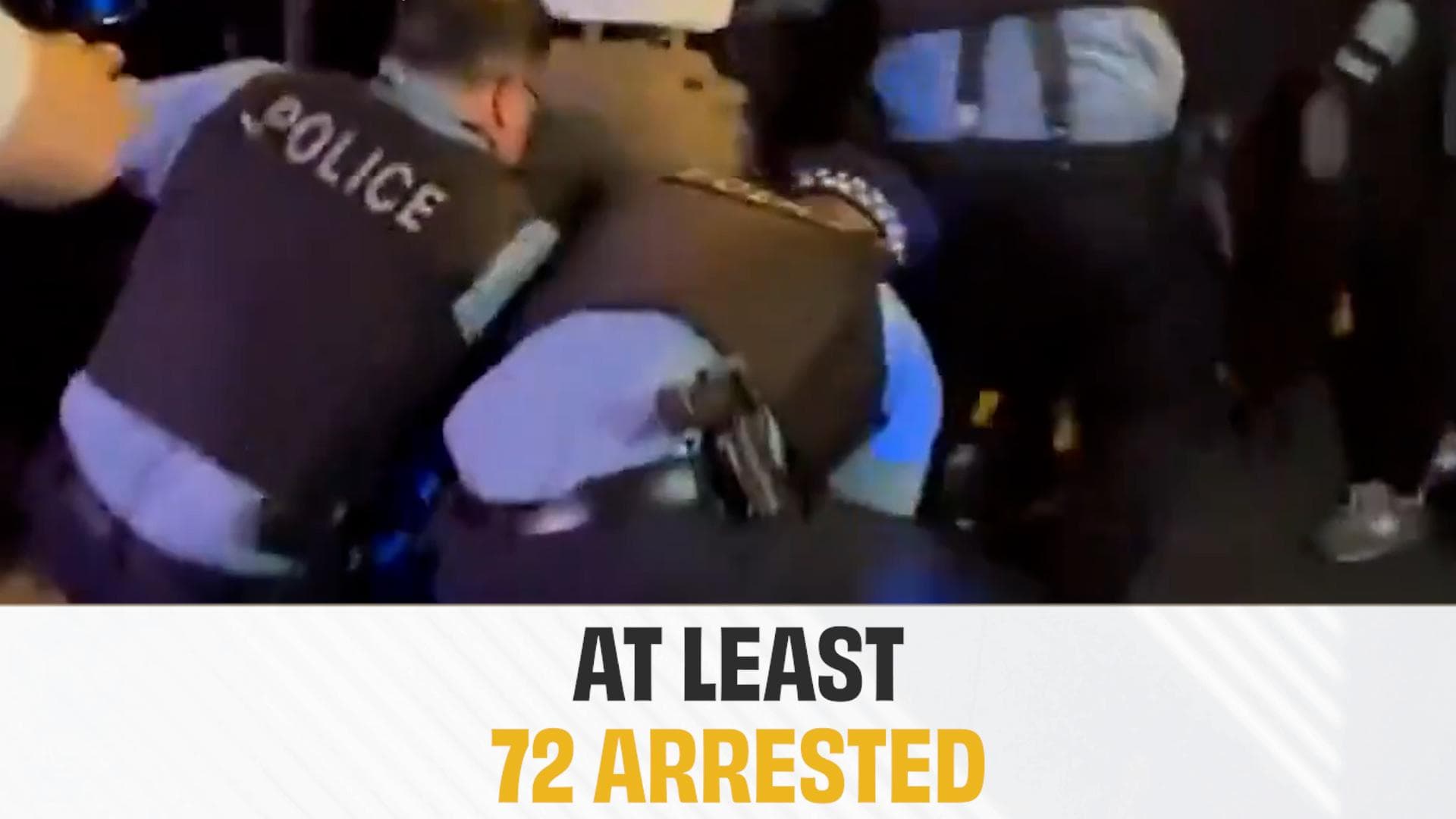 Video shows US police clamping down pro-Palestine protesters | Gaza War