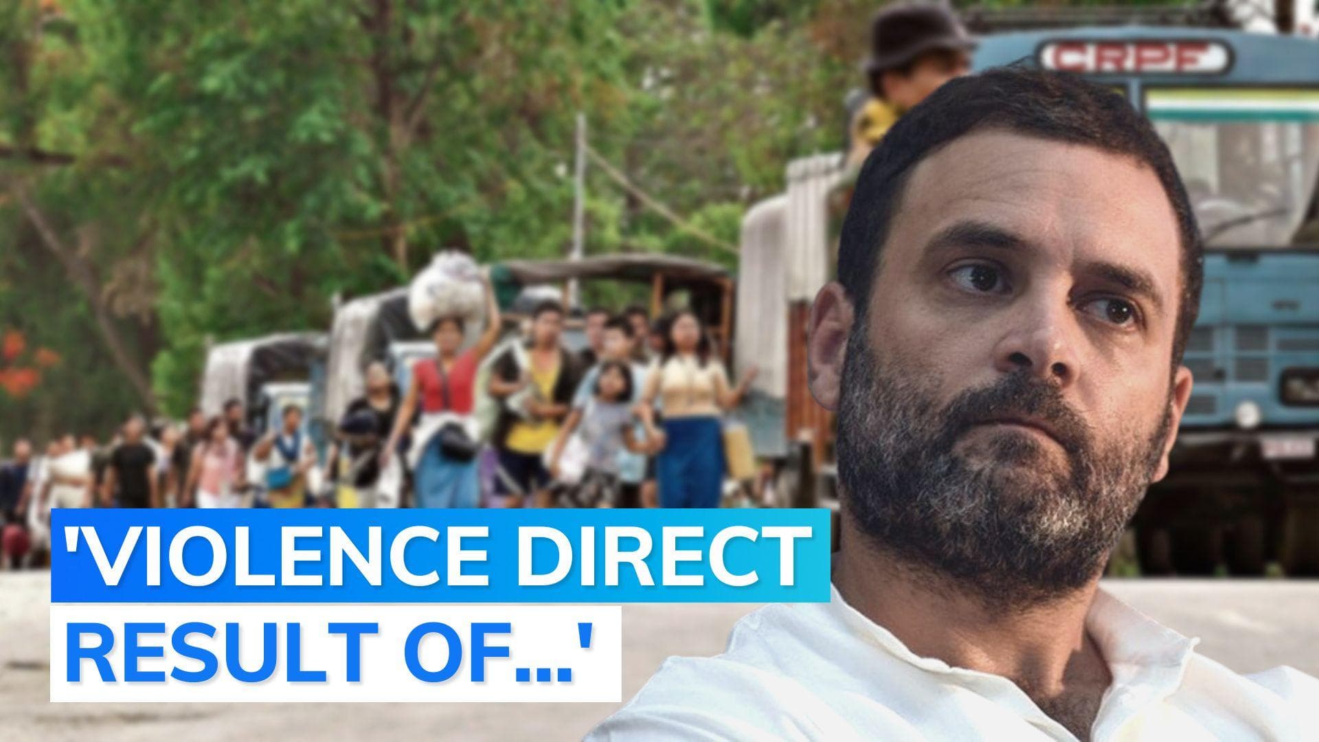 Continuing violence in Manipur disturbing: Rahul Gandhi in Kerala