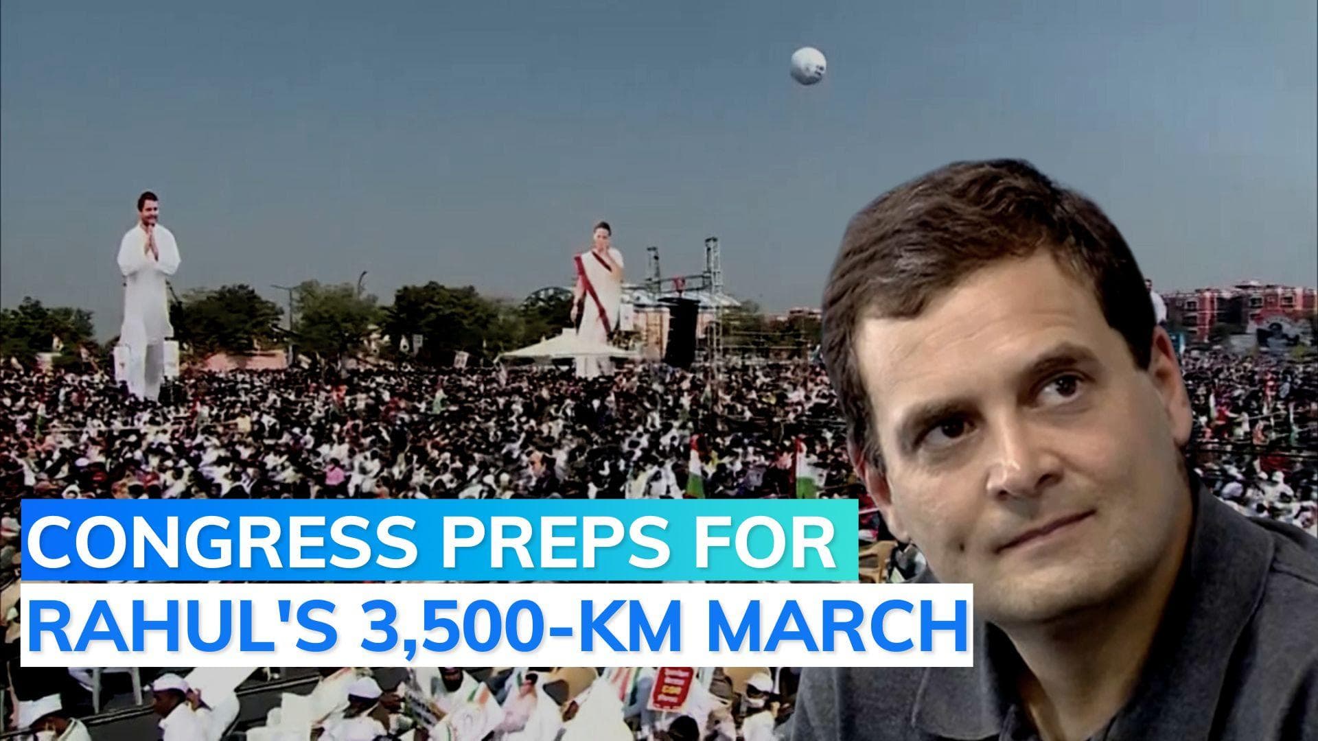 Rahul Gandhi to sleep in container during Congress' Bharat Jodo Yatra march from Kanyakumari to Kashmir