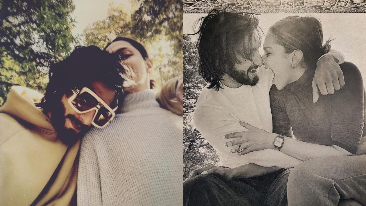 Deepika Padukone & Ranveer Singh's holiday pictures are too cute to handle