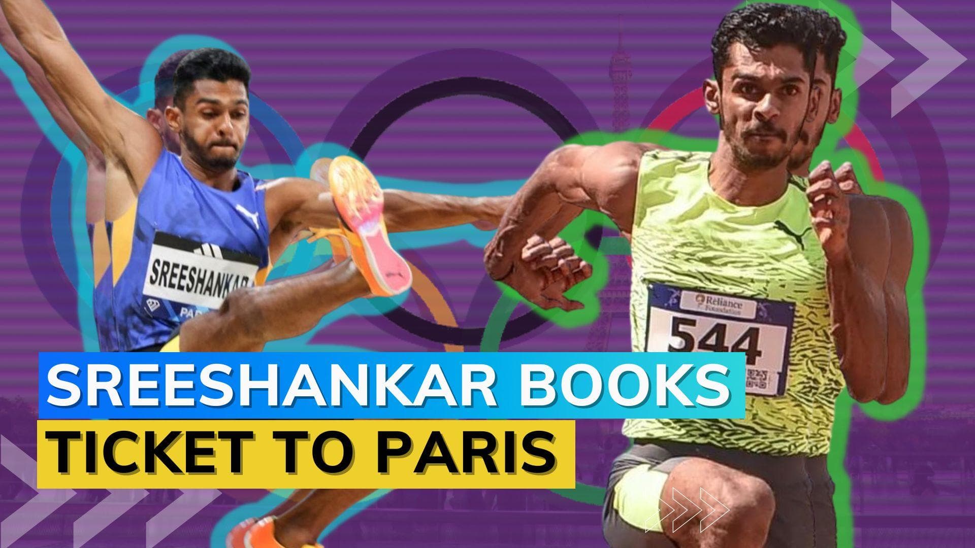 Murali Sreeshankar: Long jumper secures 2024 Paris Olympics spot with silver at Asian Championships