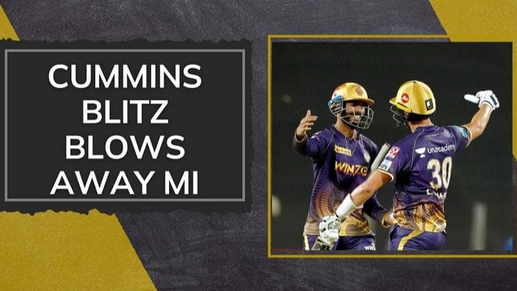 IPL 2022 KKR vs MI: Pat Cummins' 14-ball 50 helps Kolkata crush Mumbai