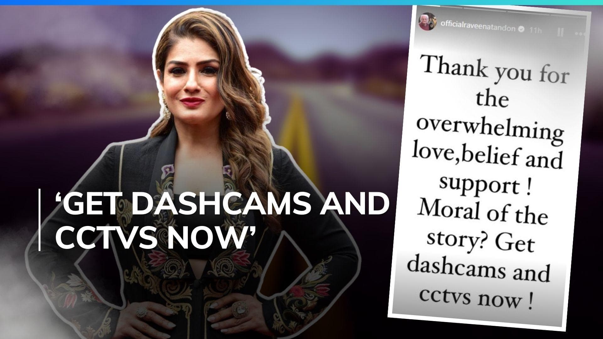 Raveena Tandon breaks silence after road rage incident: ‘Moral of the story…’