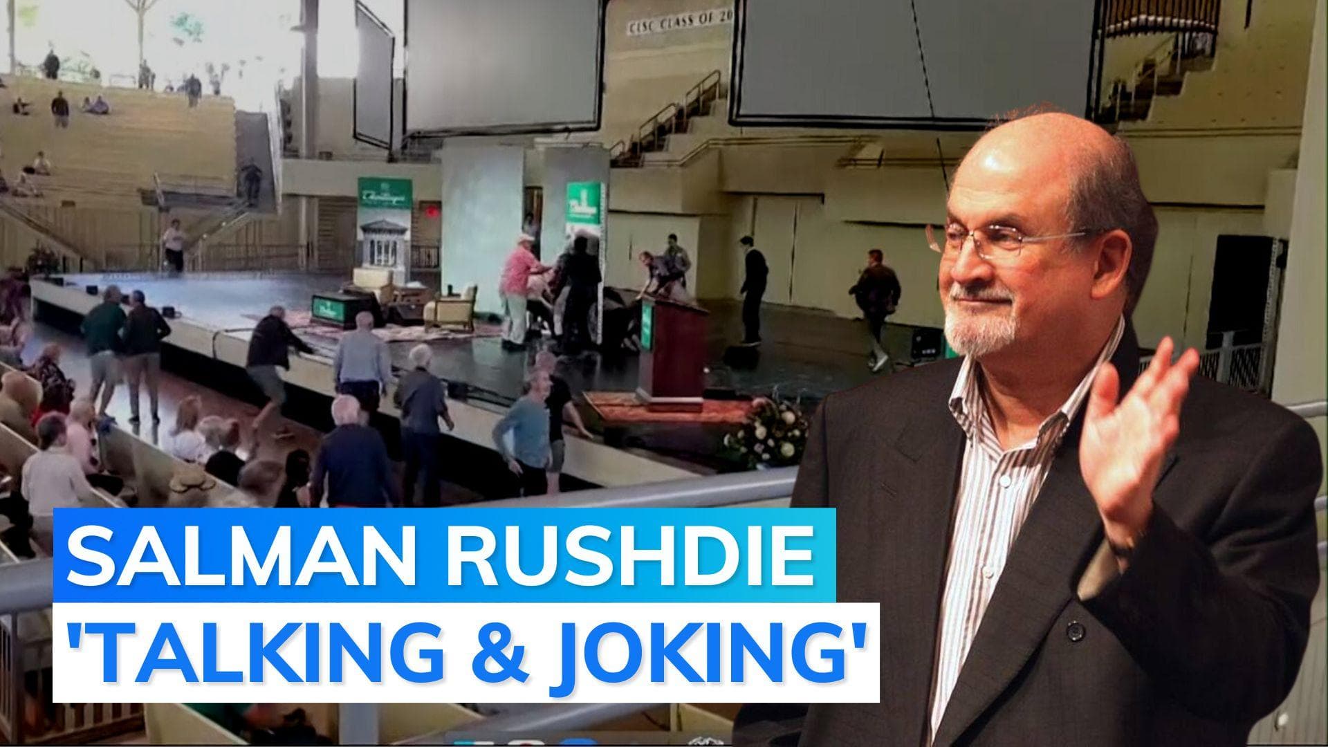 Salman Rushdie taken off ventilator, able to speak