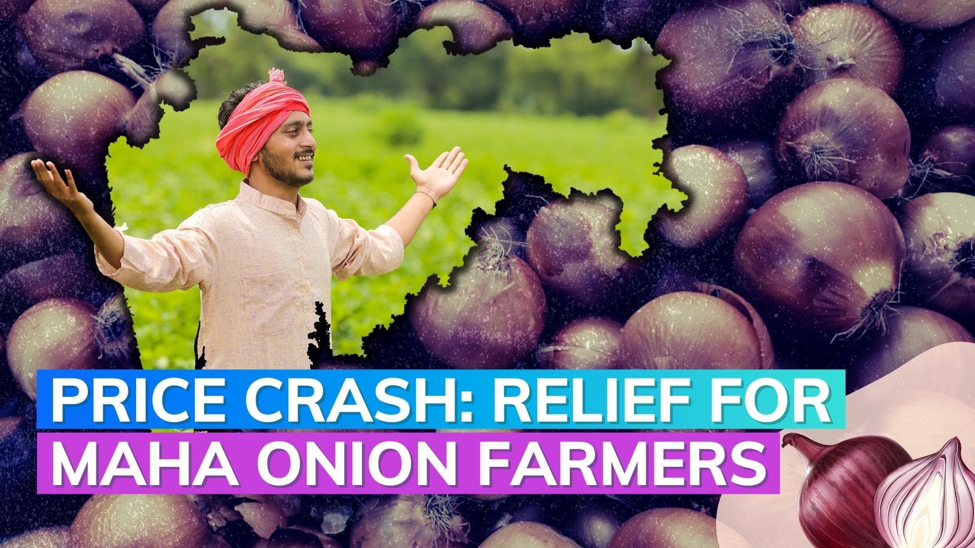 Onion prices crash: Maharashtra govt to give compensation of ₹300/quintal to onion farmers 