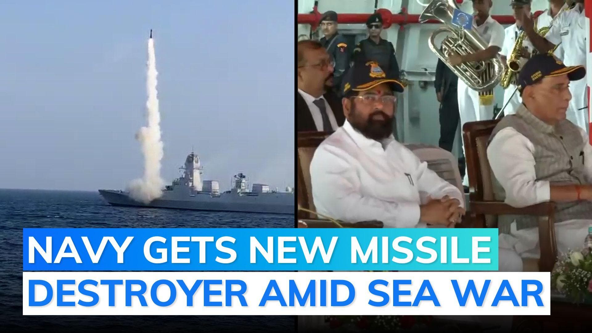 Stealth guided missile destroyer INS Imphal commissioned into Indian Navy 