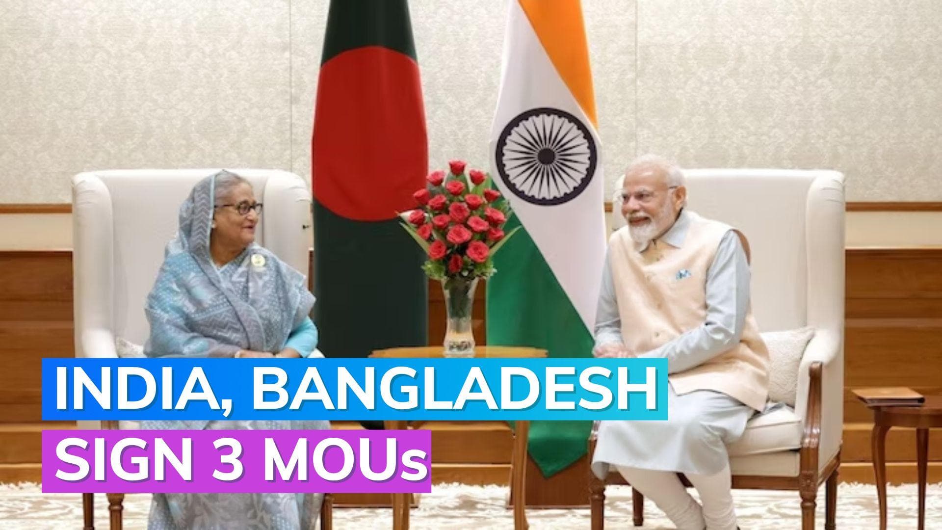 G20 Summit: India, Bangladesh sign MoU on Digital Payment