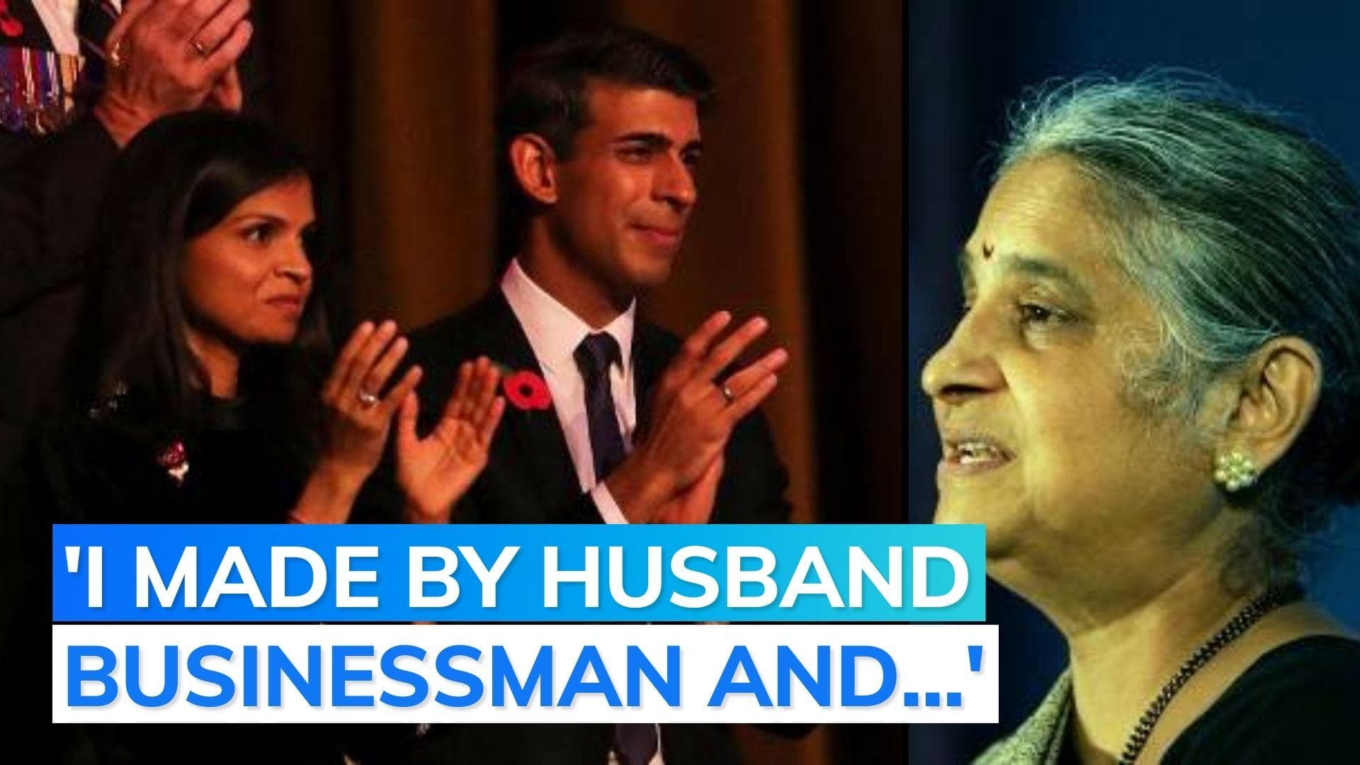 My daughter made her husband UK's PM: Sudha Murty on Rishi Sunak