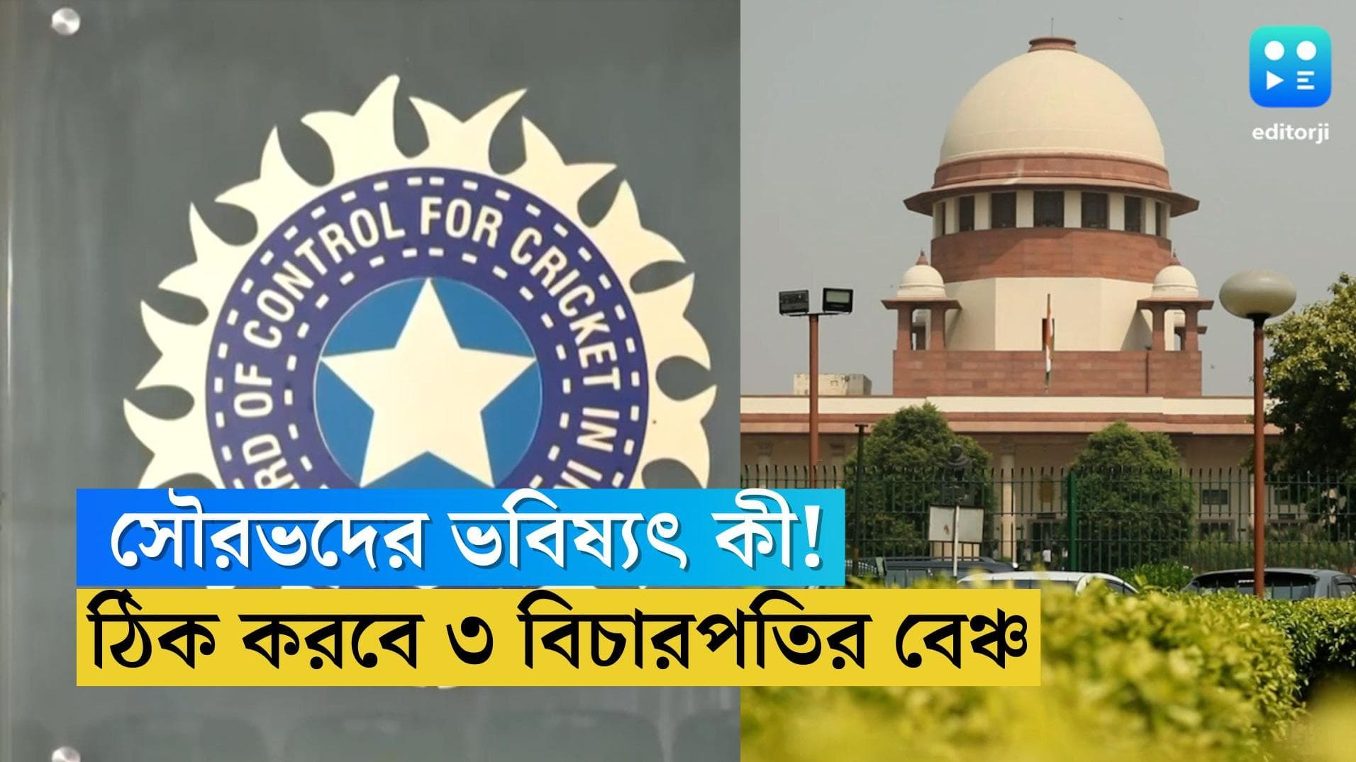 BCCI in Supreme Court: সৌরভ-জয় শাহদের ভবিষ্যত কী! সুপ্রিম কোর্টের তিন বিচারপতির বেঞ্চে শুনানি