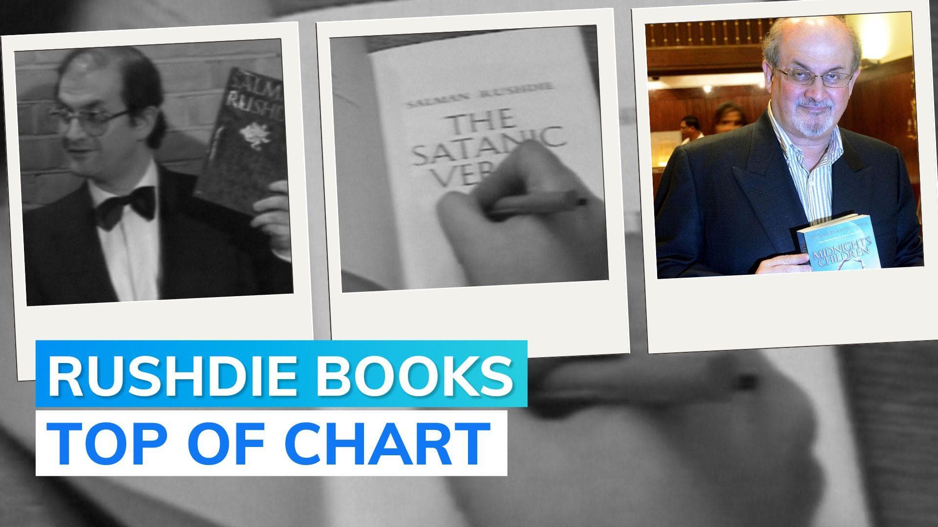 Attack on Rushdie sparks renewed interest in author's works