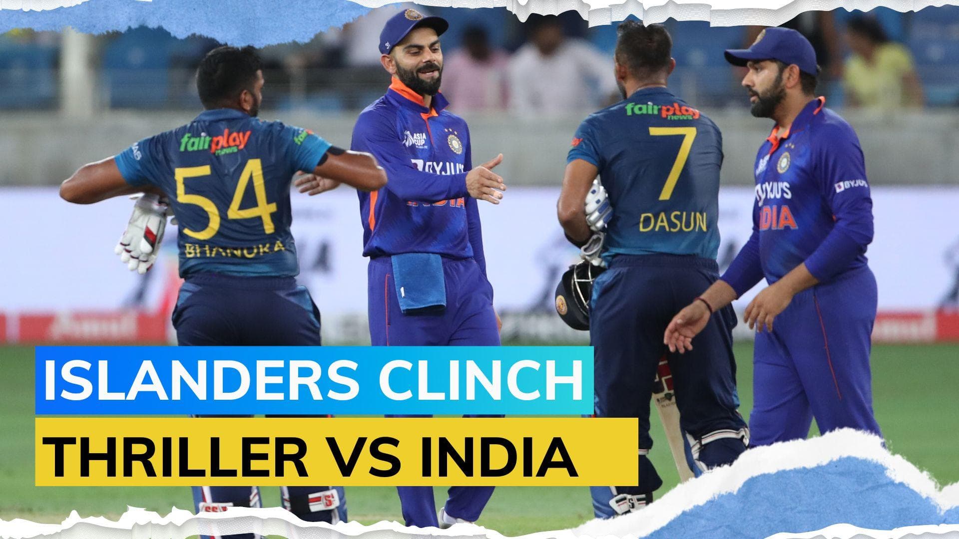 Asia Cup 2022: India all but out of final contention after Sri Lanka loss