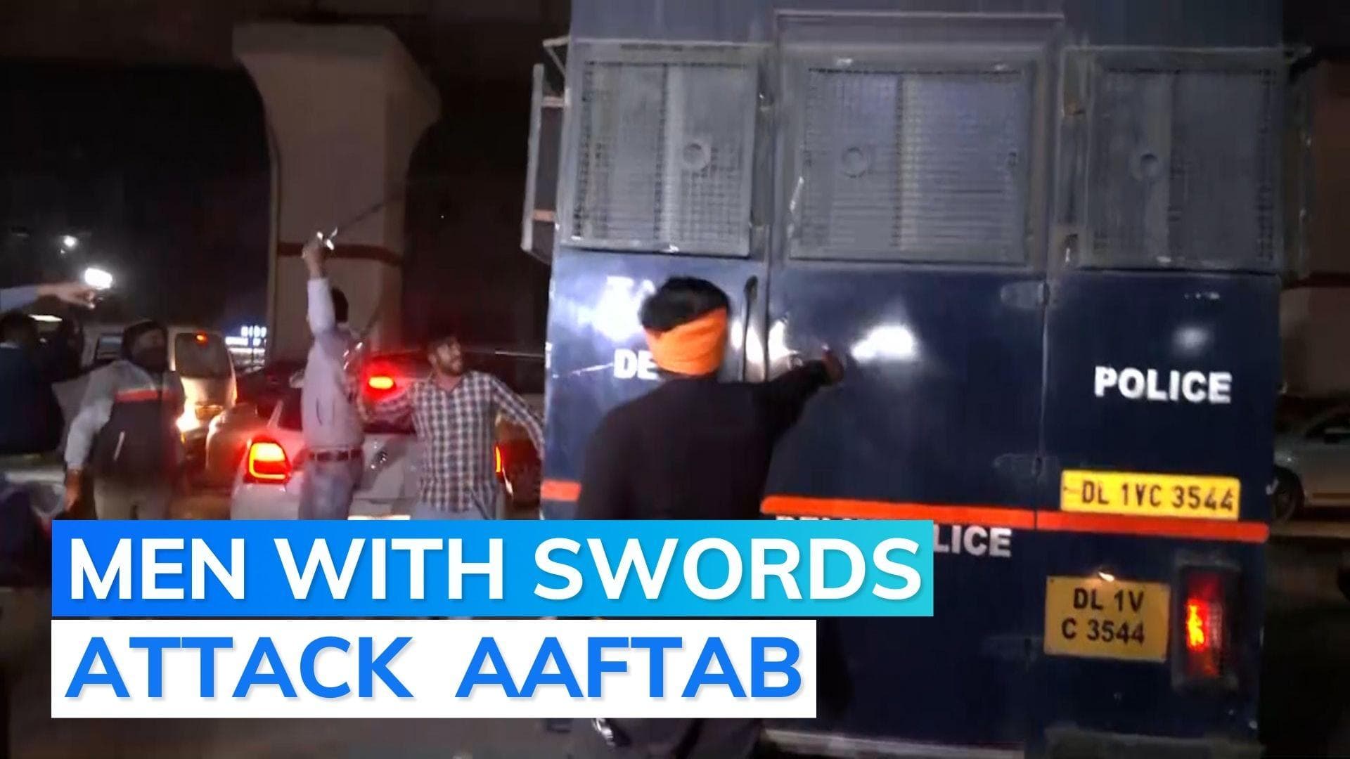 Mehrauli murder: Accused Aaftab's van attacked