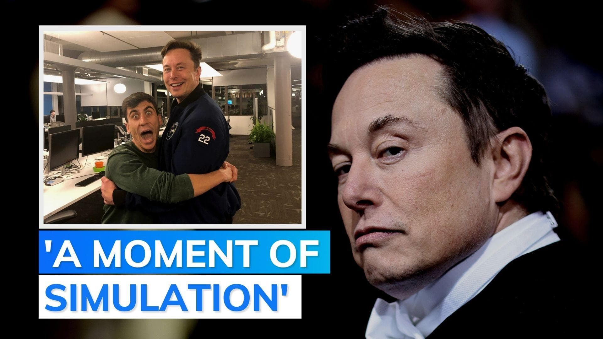 Watch: Elon Musk finally fulfills YouTuber's wish to 'hug' him
