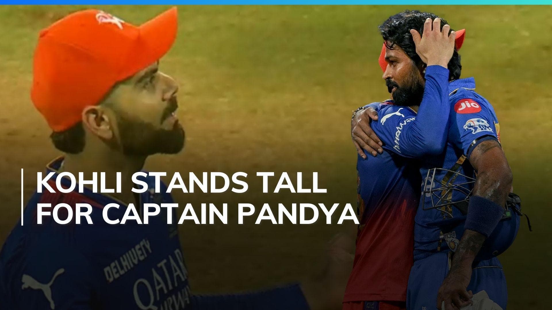 Watch: Virat Kohli asks Wankhede crowd to stop booing MI captain Hardik Pandya